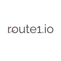 route1.io logo, route1.io contact details