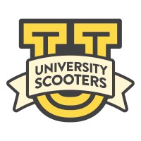 University Scooters logo, University Scooters contact details