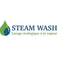 STEAM WASH logo, STEAM WASH contact details