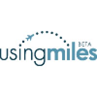 UsingMiles.com logo, UsingMiles.com contact details