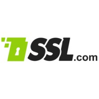 SSL.com logo, SSL.com contact details