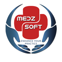 MedzSoft logo, MedzSoft contact details