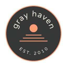 The Gray Haven logo, The Gray Haven contact details