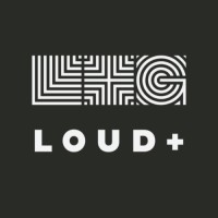 LOUD+ logo, LOUD+ contact details