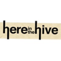 Here in the Hive logo, Here in the Hive contact details