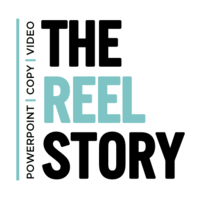 The Reel Story logo, The Reel Story contact details