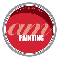 AM Painting logo, AM Painting contact details