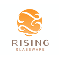 Rising Glassware logo, Rising Glassware contact details