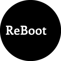 ReBoot logo, ReBoot contact details