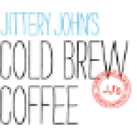 'Jittery John''s Cold Brew Coffee' logo, 'Jittery John''s Cold Brew Coffee' contact details