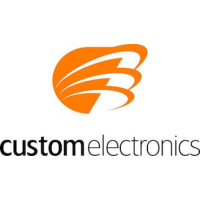 Custom Electronics logo, Custom Electronics contact details