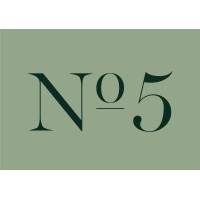 No.5 logo, No.5 contact details