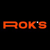 ROK'S logo, ROK'S contact details