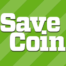 SaveCoin logo, SaveCoin contact details