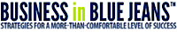 Business in Blue Jeans logo, Business in Blue Jeans contact details