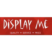 Display Me logo, Display Me contact details