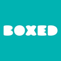 Boxed logo, Boxed contact details