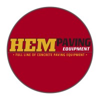 HEM Paving logo, HEM Paving contact details