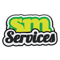 The SM Services logo, The SM Services contact details