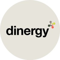 dinergy* logo, dinergy* contact details