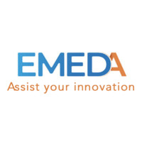 EMEDA logo, EMEDA contact details