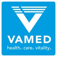 VAMED logo, VAMED contact details