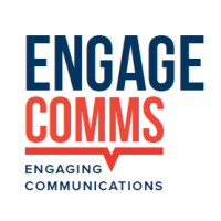 EngageComms logo, EngageComms contact details