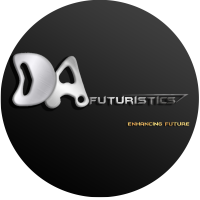 DA Futuristics logo, DA Futuristics contact details