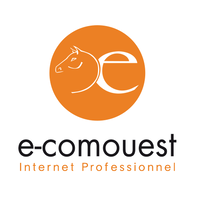 E-Comouest logo, E-Comouest contact details