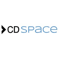 CDSpace logo, CDSpace contact details