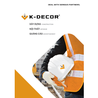 K-DECOR logo, K-DECOR contact details