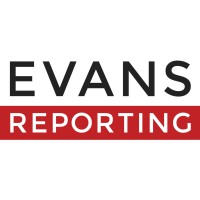 Evans Reporting logo, Evans Reporting contact details