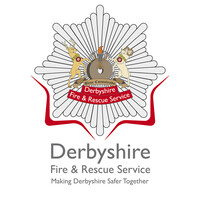 Derbyshire Fire and Rescue Service logo, Derbyshire Fire and Rescue Service contact details