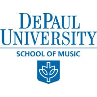 DePaul University School of Music logo, DePaul University School of Music contact details