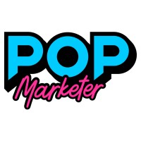 The Pop-Marketer logo, The Pop-Marketer contact details