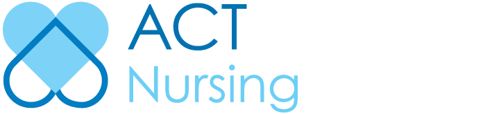 ACT Nursing logo, ACT Nursing contact details