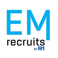 EMrecruits logo, EMrecruits contact details