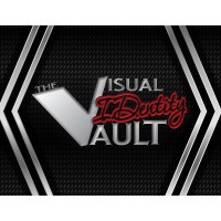 The Visual Identity Vault logo, The Visual Identity Vault contact details