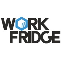 WorkFridge logo, WorkFridge contact details