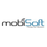 mobiSoft logo, mobiSoft contact details