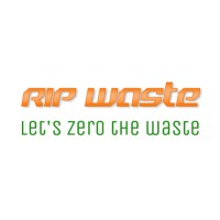 RIP WASTE logo, RIP WASTE contact details