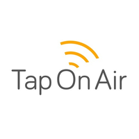 TapOnAir logo, TapOnAir contact details