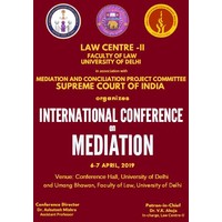 International conference on Mediation logo, International conference on Mediation contact details