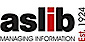 Aslib logo, Aslib contact details