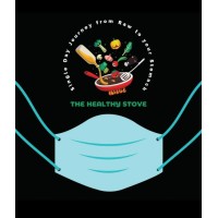 The Healthy Stove logo, The Healthy Stove contact details