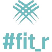 #fit_r logo, #fit_r contact details