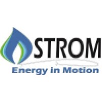 STROM logo, STROM contact details