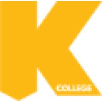 K College logo, K College contact details