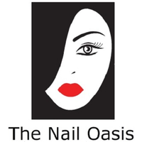 The Nail Oasis logo, The Nail Oasis contact details