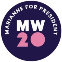 Marianne Williamson for President logo, Marianne Williamson for President contact details